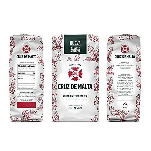 YERBA MATE CRUZ de MALTA 2.2lb 1 kilo
