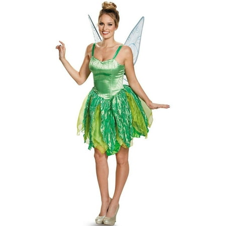Disney Fairies Tinker Bell Prestige Women's Plus Size Adult Halloween Costume,