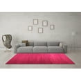 thumbnail image 3 of Ahgly Company Indoor Round Abstract Pink Contemporary Area Rugs, 4' Round, 3 of 4