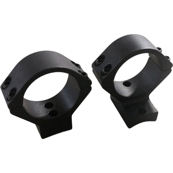 Talley Lightweight 2-Piece Scope Mount 30mm Rings Remington 7 Matte Black Low