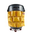 thumbnail image 3 of Rubbermaid 1913171 Caddy Bag for Brute Container, Yellow, 3 of 3