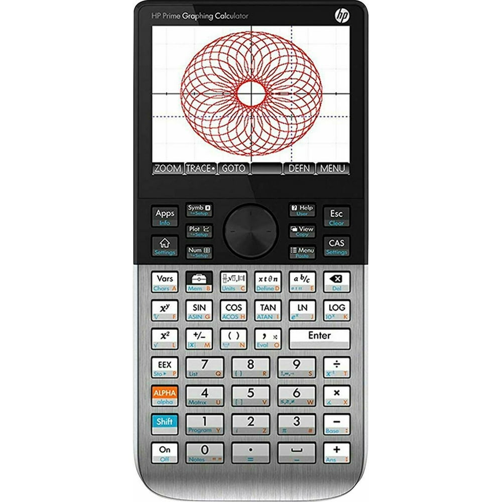 HP Prime Handheld Graphing Calculator Black
