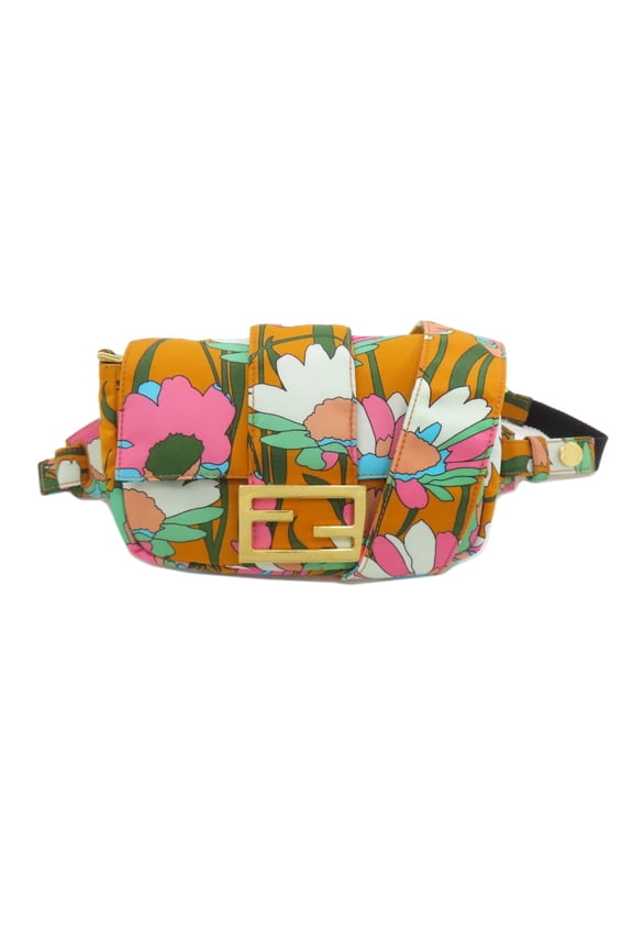 Pre-Owned Fendi Mamma Bucket 2-Way Hip Bag/Waist Bag, Nylon, Women's