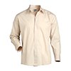 thumbnail image 2 of Ed Garments Men's Big And Tall Covered Placket Cafe Shirt, SAND, Medium, 2 of 2