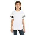 thumbnail image 1 of Camiseta de fútbol juvenil LAT Fine Jersey BLANCO/NEGRO L 6137, 1 of 1