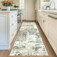thumbnail image 4 of WIPONKEN Runner Rug 2x8 Non-Slip Rubber Backing, Modern Abstract Soft Low-Pile Design for Hallways and Kitchens, 4 of 4