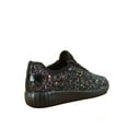 thumbnail image 2 of Remy-18 Women's Fashion Flat Glitter Light weight Lace Up Rubber Running Athletic Shoes ( Black Multi, 8.5 ), 2 of 2