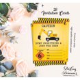 thumbnail image 5 of Darling Souvenir Yellow Birthday Invitation Card Printable Fill or Write In Blank Invites Party Supplies Pack Of 28 5 x 7 Inches, 5 of 5