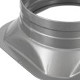 thumbnail image 3 of OUNONA Fitting De Transición Para Conductos Metálico Con Brida Para Ventilación Con Baja Emisión De Ruido En Hogar, 3 of 8