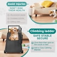 thumbnail image 5 of FICISOG Dog Ramp for Car, 16" to 28" Height Adjustable Pet Ramp for High Bed Couch, Folding Portable Dog Ramp for Small, Old Pet with Upgraded Non-Slip Rubber Surface, Black | Up to 200lb, 5 of 10