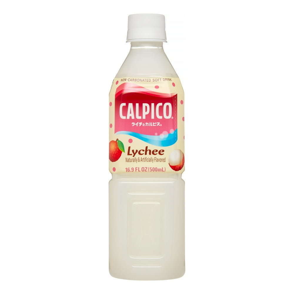 Calpico NonCarbonated Soft Drink, Lychee, 16.9 Fl Oz, 1 Count