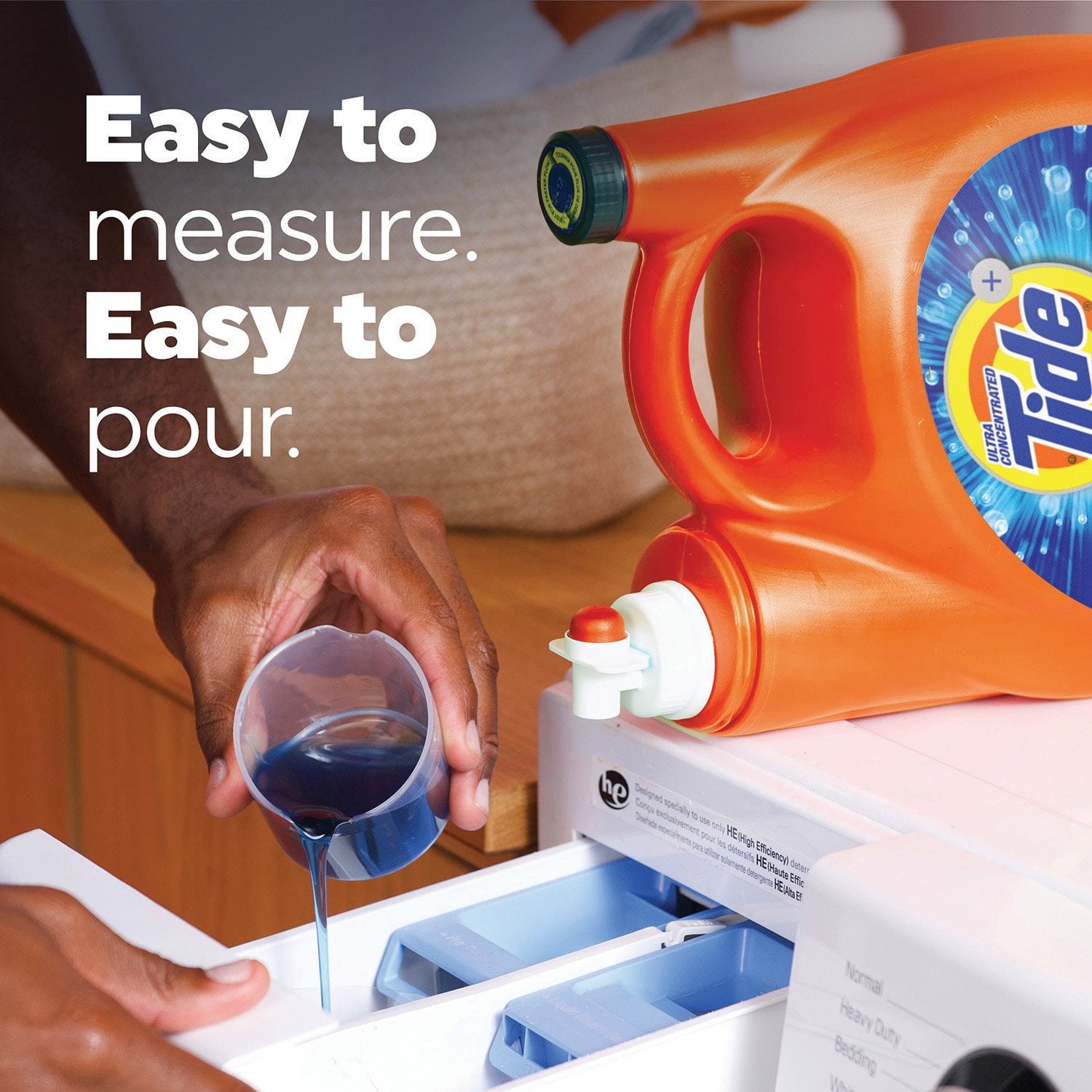 Tide Ultra OXI White and Bright Liquid Laundry Detergent, 100 Loads, 128 Fl Oz