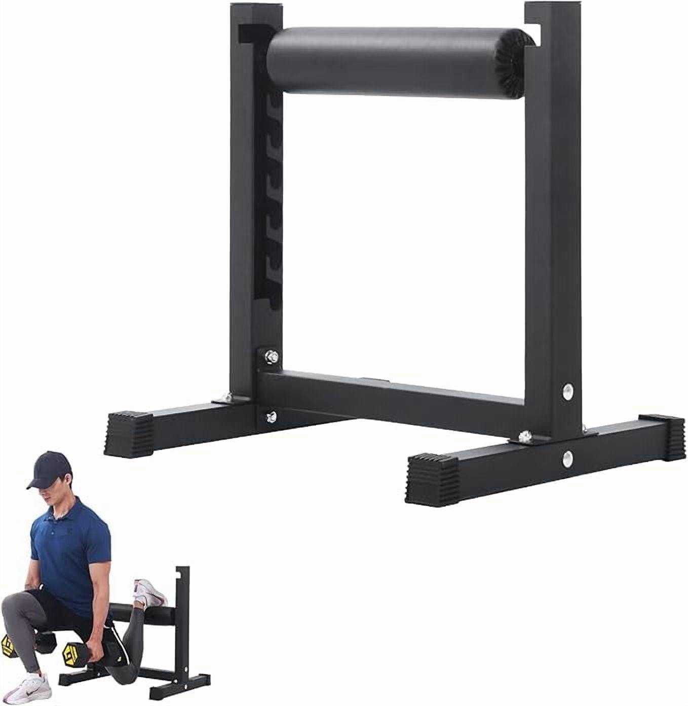 Bulgarian Split Squat Stand, Single Leg Squat Roller, Split Squat Stand with 7 Adjustable Roller Heights, Ideal for Squats, Leg Lunges, Bodyweight & Lower Body Strength Training
