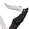 thumbnail image 4 of SZCO 5" Black Skull Folding Knife, Dual Stainless Steel Blades with Skull Design Handle, Tactical EDC Tool for Daily Tasks, 4 of 7