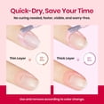 thumbnail image 4 of Esmalte en gel de látex líquido para escarabajos de uñas, 15 ml con barra de uñas, 4 of 8