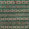 thumbnail image 1 of Ahgly Company Machine Washable Indoor Square Abstract Bakers Brown Area Rugs, 6' Square, 1 of 7
