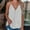 Silver, variant on SNKSDGM Female Tank Tops for Women White Tank Top Woman Crop Women's Sequin V Neck Tank Top Sleek and Sparkling Evening Wear M