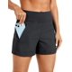 thumbnail image 1 of Shorts CRZ YOGA para mujer, ligeros, tiro medio, bolsillos con cierre de 10 cm, 1 of 6