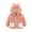 Pink, variant on Hooded Jacket Gift for Girls Newborn Infant Baby Boys Girls Cartoon Fleece Hooded Jacket Coat with Pocket Todder Kids Cute Outwear Coat Zipper Up Kids New Year Gift Save Big