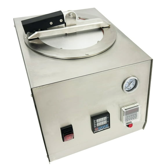 Portable Dental Lab Pressure Pot Sterilizing Polymerizing Aggregator Pot