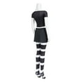 thumbnail image 4 of Black Sexy Tight Dress Tops Skirt Outfit Women Halloween Carnival Clothes, 4 of 9