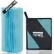 thumbnail image 1 of Toalla de viaje de microfibra, suave, ligera y de secado rápido, súper absorbente, compacta, ideal para viajes, deportes y playa, ideal para acampar, mochilas y gimnasio., 1 of 5