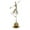 B, variant on Metal Dancing Garden Girl Statues-Waterproof Outdoor Yard Decor for Garden,Pathway,or Farmhouse-Rustic Lawn Figurines for Charming Outdoor Spaces