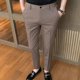thumbnail image 2 of Pantalones de oficina holgados de negocios para hombre, pantalones casuales sueltos y finos de verano rectos, ropa de sastrería para hombre, venta barata de alta calidad Y2k, 2 of 5