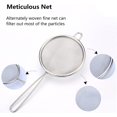 thumbnail image 4 of Pasta Extra Fine Mesh Strainer Stainless Steel Sieve Fruit, 4 of 5