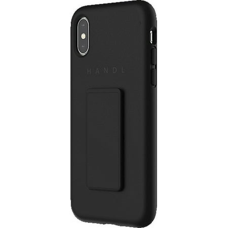 HANDL Hard Case with Built-in Hand Grip for Apple iPhone Xs & X - Matte Black