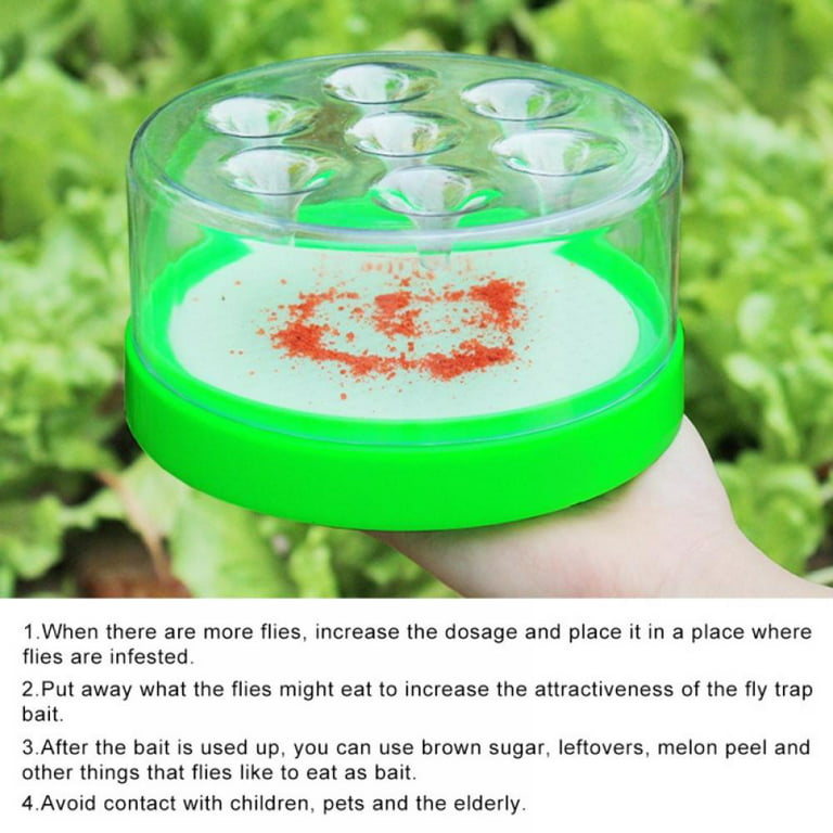 Outdoor Fly Trap - Reusable Fly Traps Outdoor, Effective Fly