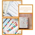 thumbnail image 4 of 30 Sheets of Page Markers Tabs Alphabet Tabs Alphabetical File Guides Tabs Plastic Notebook Alphabetical Tabs, 4 of 9