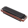 thumbnail image 2 of Hole Harmonica,10 Hole Harmonica Metal Musical Instrument Accessories Harmonica Built to Last, 2 of 14