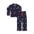 thumbnail image 1 of Boys Pajamas - Flannel Pajamas for Kids, Navy, 10, 1 of 2