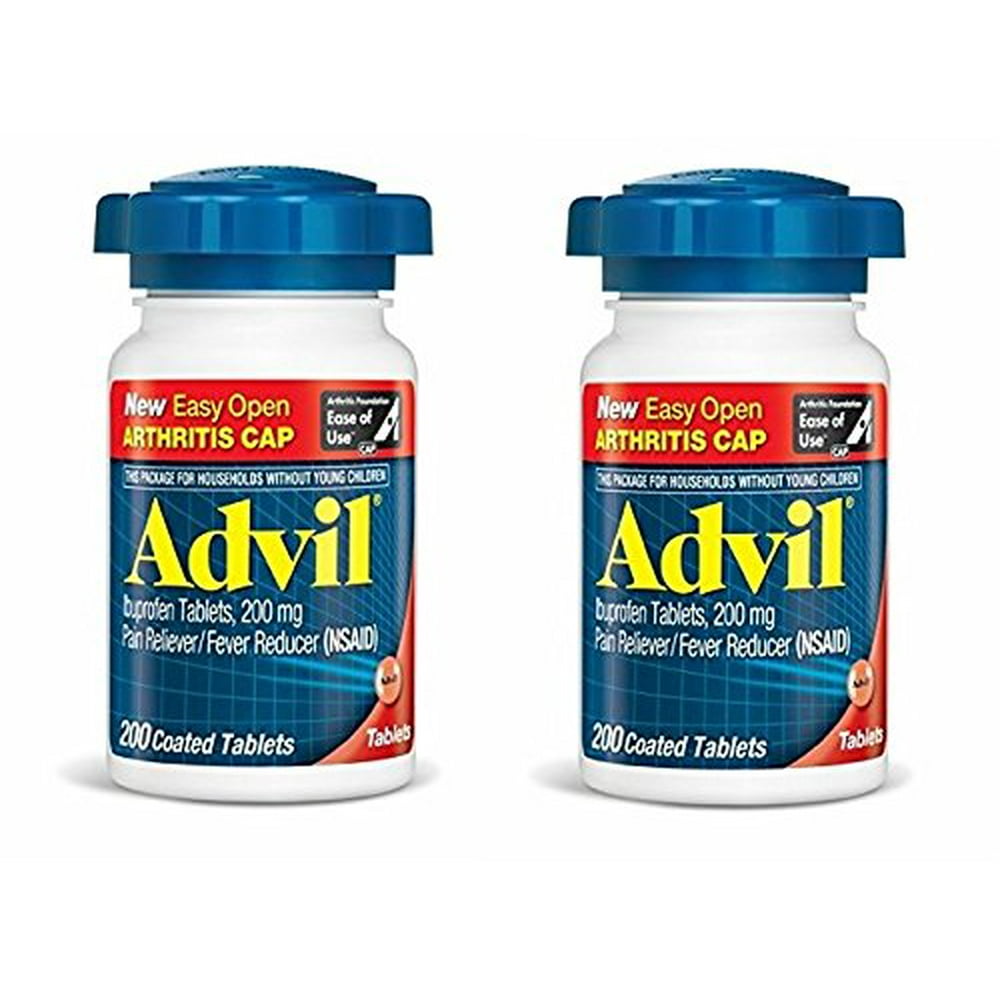 Advil EZ Open Ibuprofen Tablets, 400 Count
