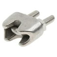 thumbnail image 3 of koolsoo 5 Pieces Stainless Saddle Clamps Cable for Wire Rope 2mm, 3 of 9