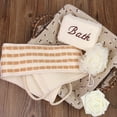 thumbnail image 3 of 3PCS Bath Strap Set Portable Shower Strap Bath Sponge Loofah Pad for Travel, 3 of 9