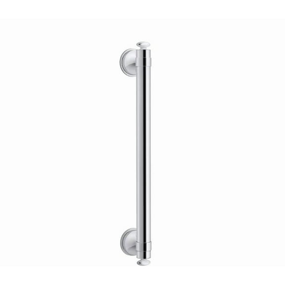 KOHLER Carmichael 16 in. Grab Bar in Polished Chrome