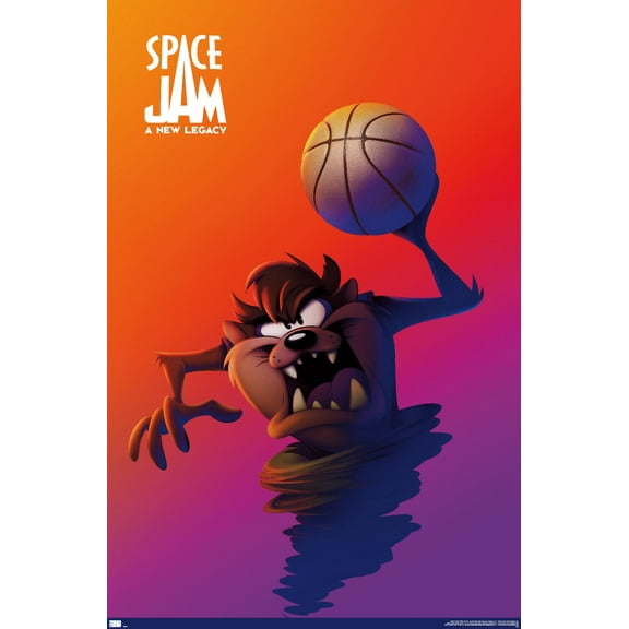 Space Jam: A New Legacy - Tasmanian DeVil One Sheet Wall Poster, 22.375" x 34"