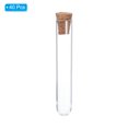 thumbnail image 3 of Uxcell 5ml Plastic Test Tubes with Cork Stoppers, 40Pcs 75x12mm Tubes Lab Use, Clear, 3 of 6