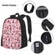 thumbnail image 3 of Easygdp Garden Gnomes Mochila para Niños y Niñas con Set de Caja de Almuerzo y Estuche para Lápices 3 en 1, Mochila Escolar Estampada para Adolescentes, 3 of 7