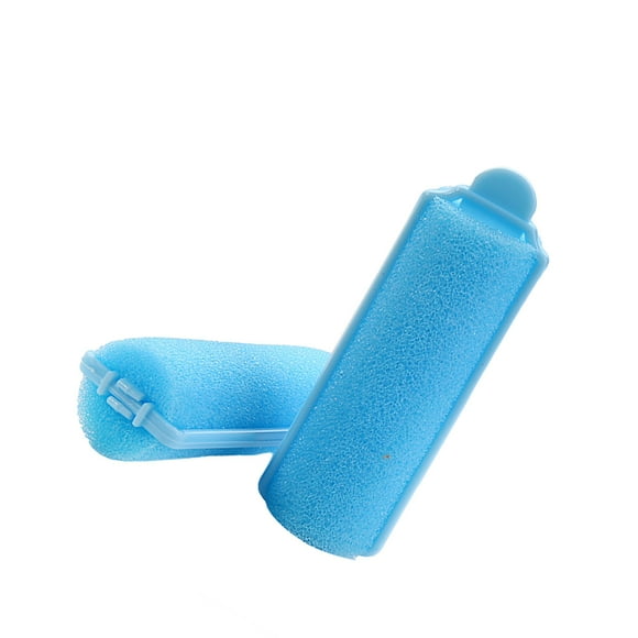 Soidarity 1 Juego de rodillos para el cabello, rizadores de estilista de cola de alfiler de Color aleatorio, rizador de esponja, ahorro de tiempo, fácil Cuidado del cabello 2.0*7CM12 piezas Soidarity CE012421-02B