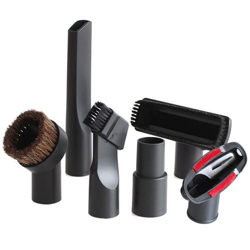 6PCS Set Universal Brush Nozzle Tool For AC Husky Craftsman Vacuum Hose Parts 