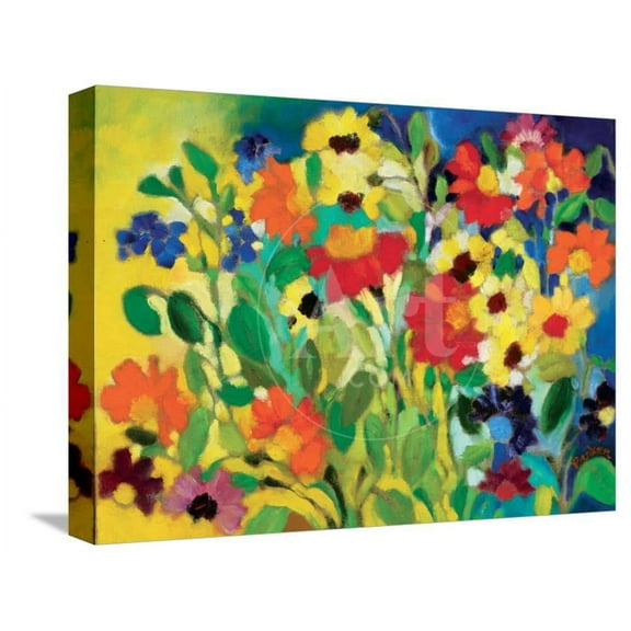 Country Meadow, Botanical Stretched Canvas Wall Art by Kim Parker Sold by Art.Com