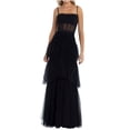 thumbnail image 2 of Wedding Guest Dresses for Women,Clearance Women's Fashion Mesh Skirt With Waist Strap, Beach Vacation Long Dress, Party Dress, 2 of 5