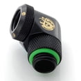 thumbnail image 3 of Bitspower G1/4" to Enhance Multi-Link Adapter Fitting for 12mm OD Rigid Tubing, 90 Degree Rotary, Matte Black, 4-pack, 3 of 4