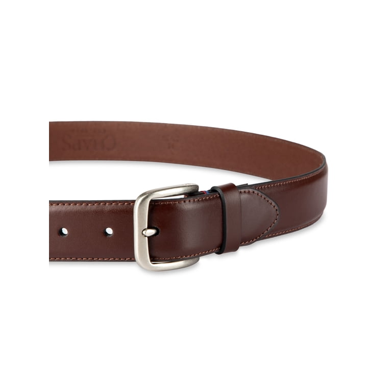 Chaps Men's Classic Everyday Casual Belt, Brown photo 4
