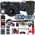 thumbnail image 1 of Canon EOS M200 Mirrorless Digital Camera with 15-45mm Lens (3699C009) + More, 1 of 8