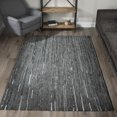 thumbnail image 2 of Dalyn Vibes Area Rug VB1 Vb1 Black Black Lines Banded 5' x 7' 6" Rectangle, 2 of 3