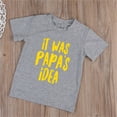 thumbnail image 3 of BAYAIXZ Short Sleeve Shirts Kids Toddler Children Unisex Spring Summer Active Fashion Daily Daily Indoor Outdoor Print Short Sleeve Tops Tshirt Clothing Boy Tee (Gray3,12), 3 of 3